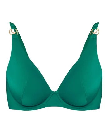 Sutien de plaja moale Delicioasa  Verde, Verde