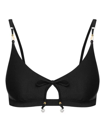 Sutien triunghiular de plaja Sunrise  Negru, Negru