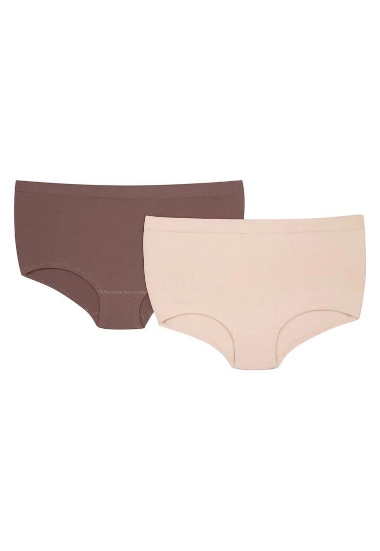 Chiloti tip short Bait  set de 2 perechi bronz, bej, Multicolor