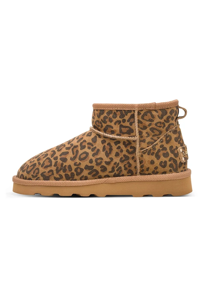 Ghete slip-on de piele intoarsa