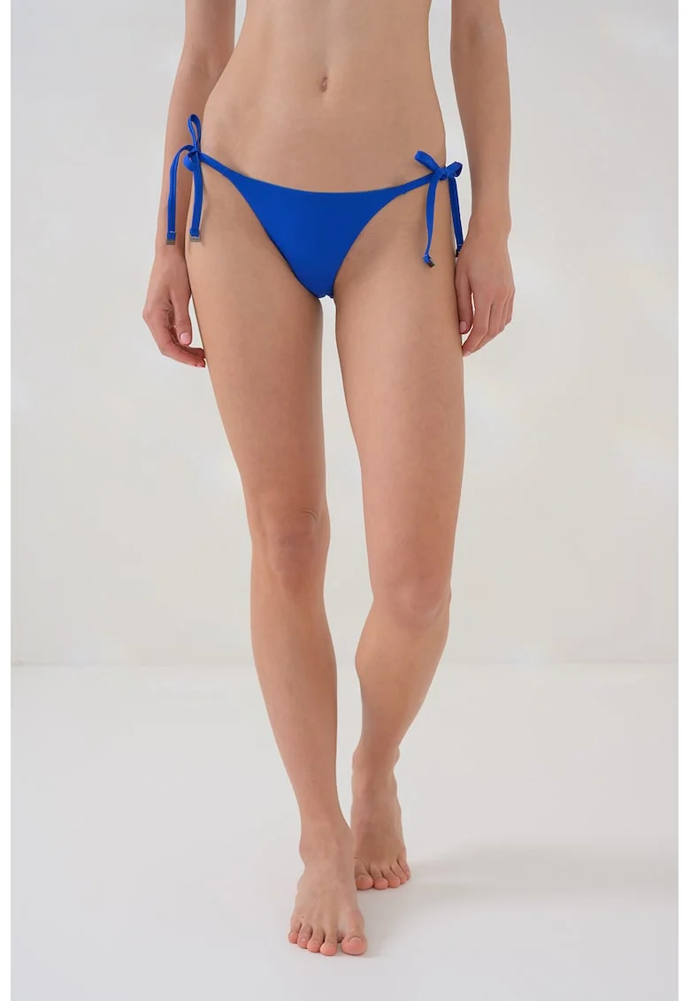 Slip cu talie joasa, Albastru royal
