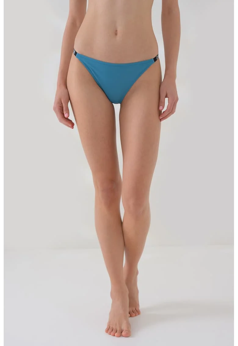 Slip brazilian de baie cu logo, Verde persan