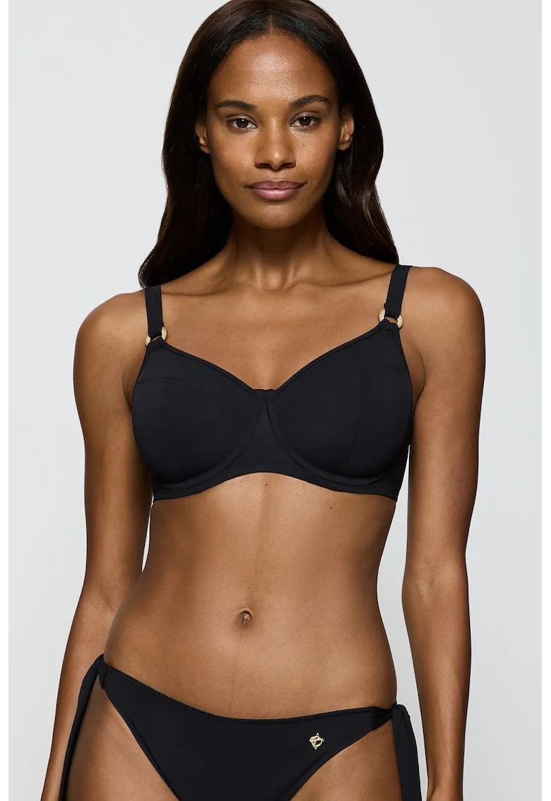 Sutien de baie Summer Twist, Negru