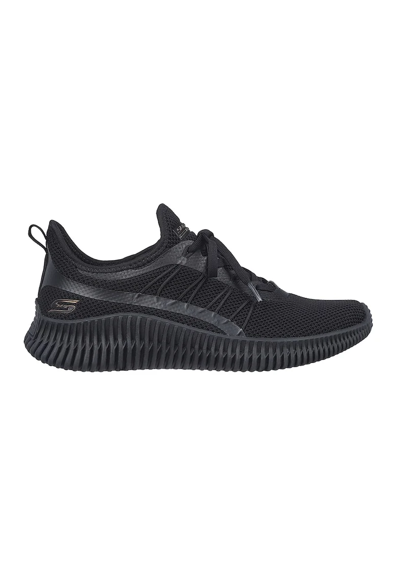 Pantofi sport slip-on din plasa Bobs Geo, Negru