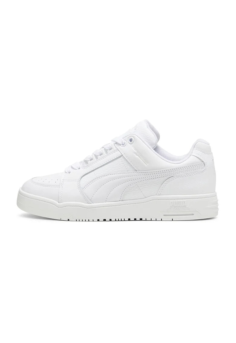 Pantofi sport din piele si piele ecologica Slipstream, Alb
