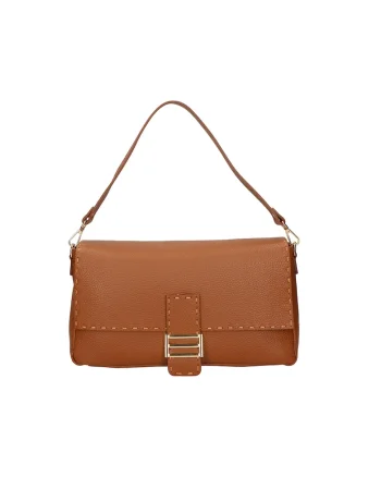Geanta crossbody din piele cu bareta detasabila