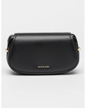 Geanta crossbody din piele Lydia, Negru