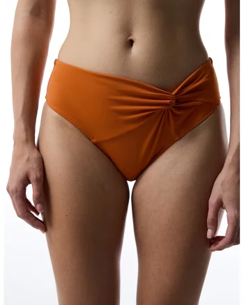 Slip hipster de baie, Portocaliu stins