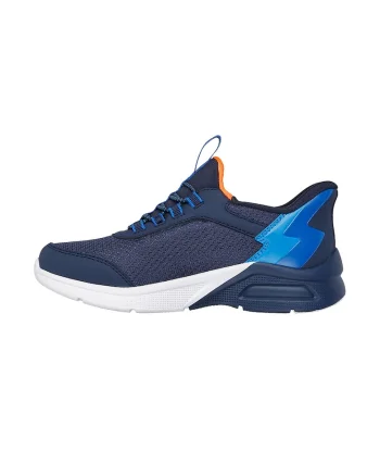 Pantofi sport slip-on Micro Spec Max, Bleumarin