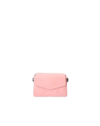 Geanta crossbody de piele intoarsa