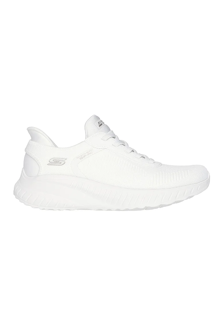 Pantofi sport Slip-ins™ BOBS din material textil, Alb optic