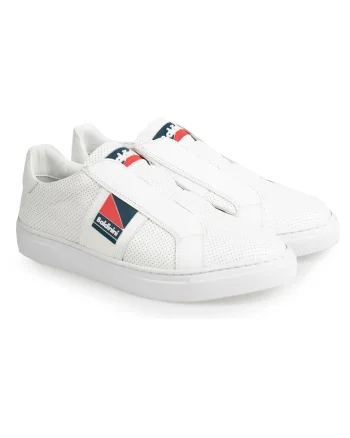 Tenisi slip-on din piele,