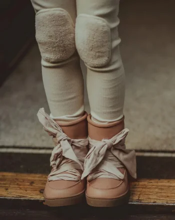 Donsje ghete de zăpadă din piele pentru copii Ganza Boots