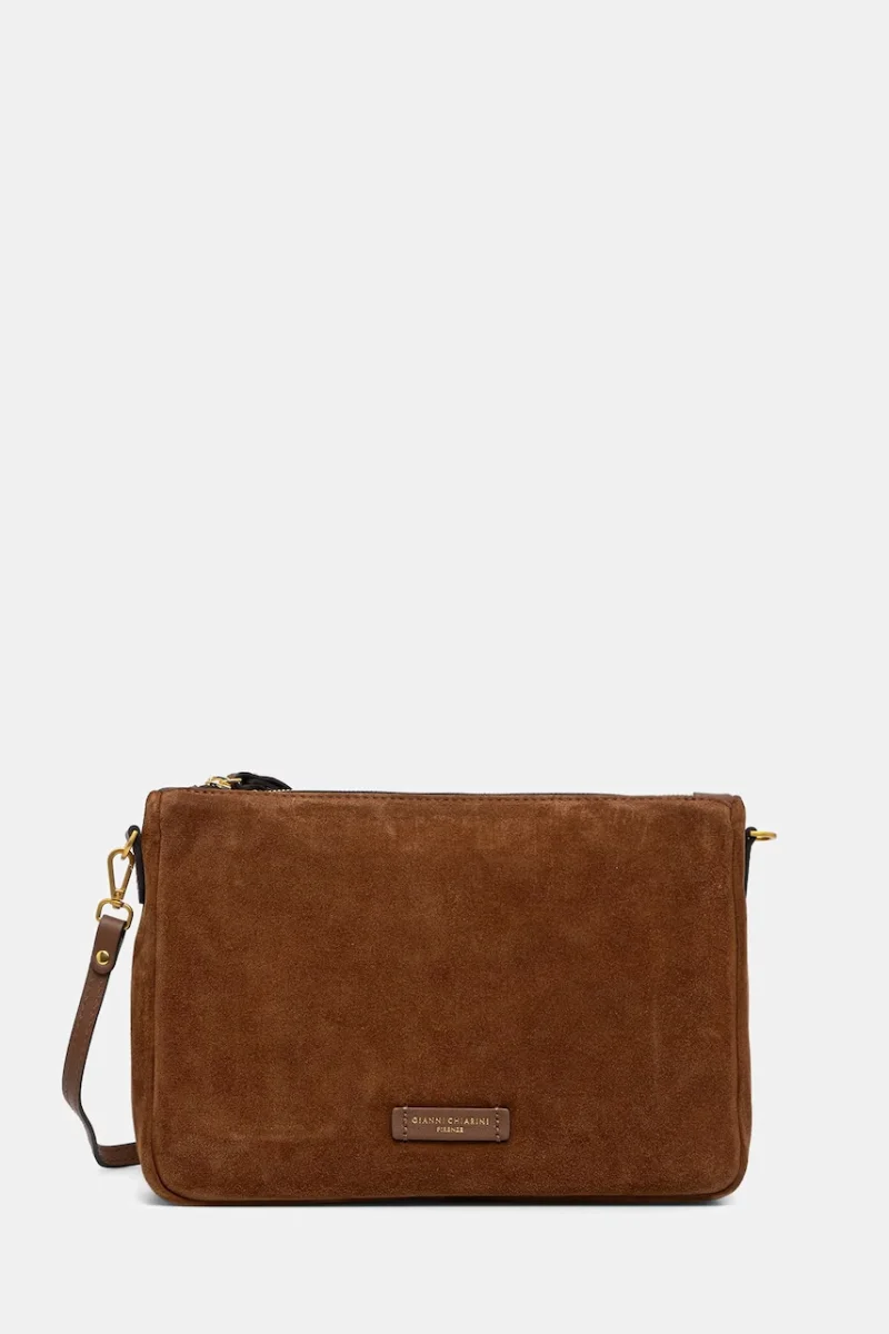 Gianni Chiarini geantă crossbody pentru femei din piele întoarsă NORA POUCH