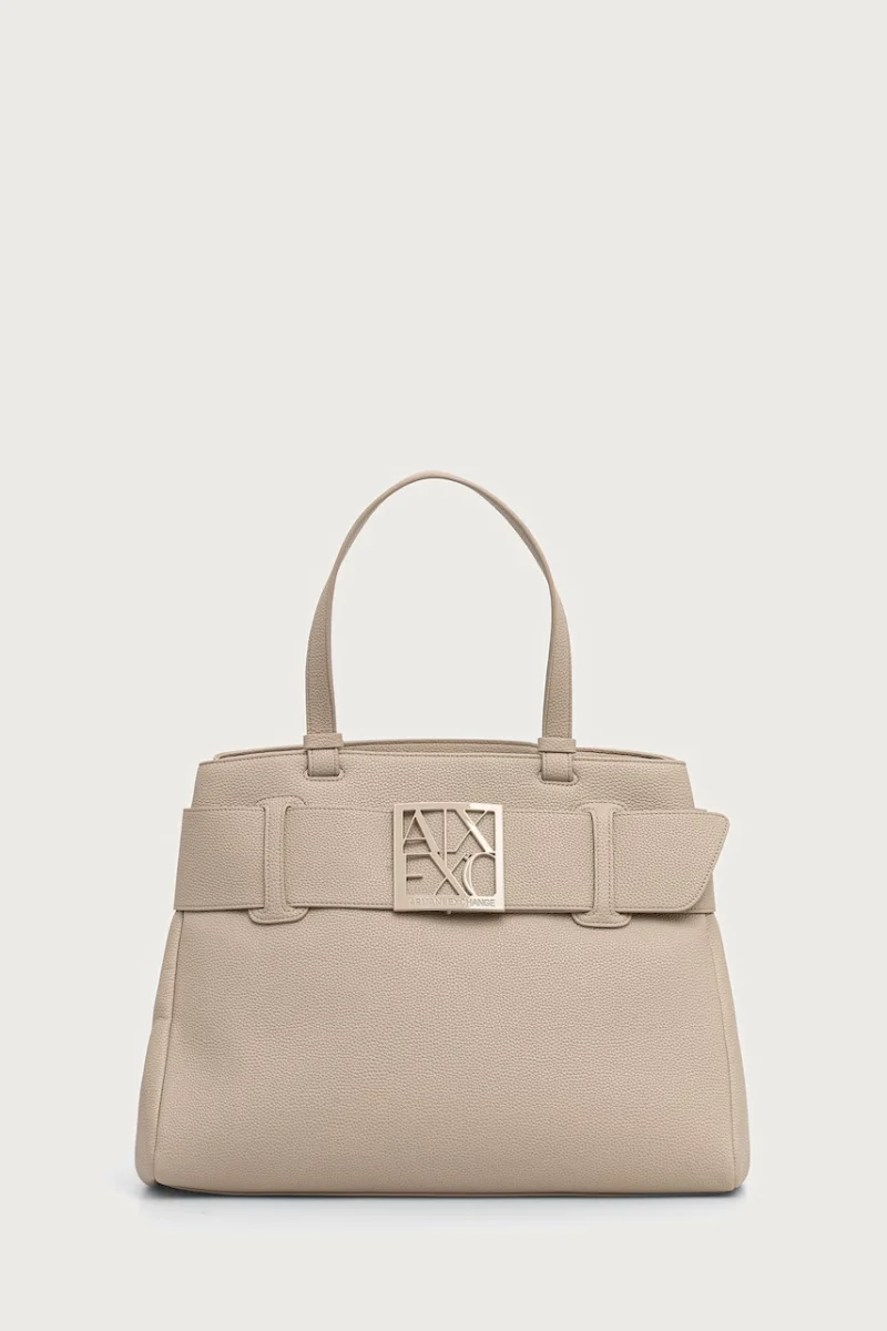 Armani Exchange geantă shopper pentru femei cu imitație de piele
