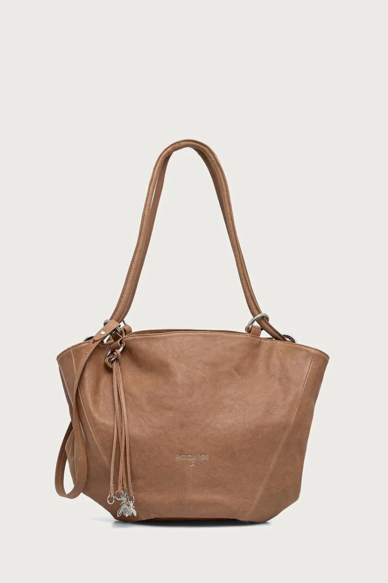 Patrizia Pepe tote bag pentru femei din piele