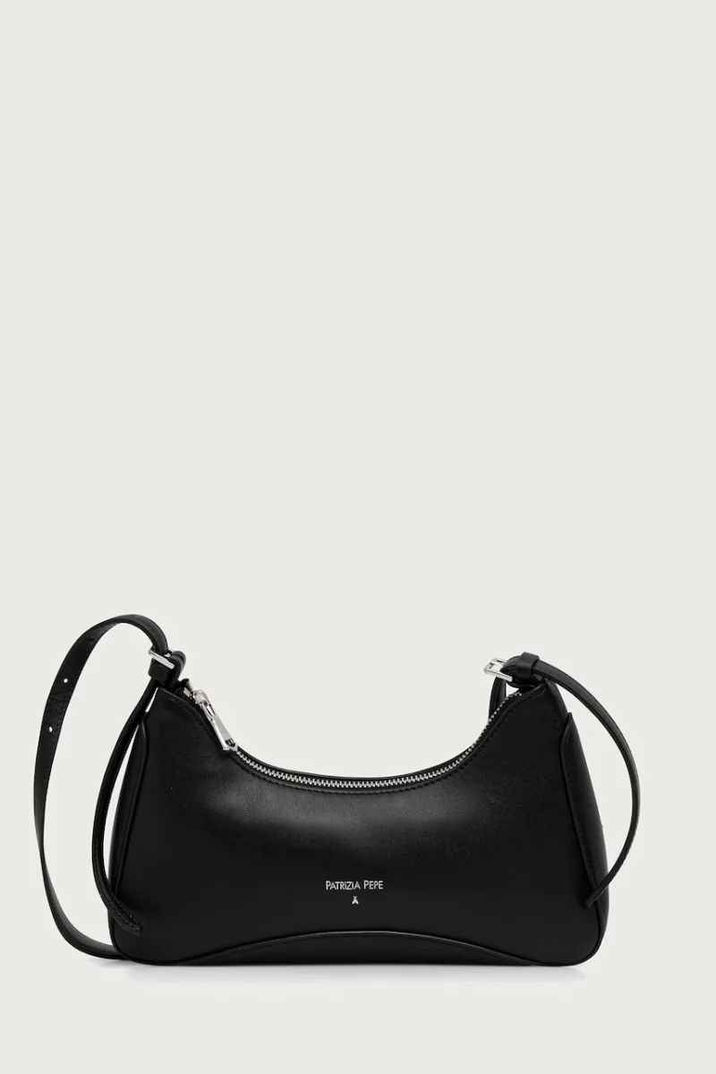 Patrizia Pepe hobo bag pentru femei din piele