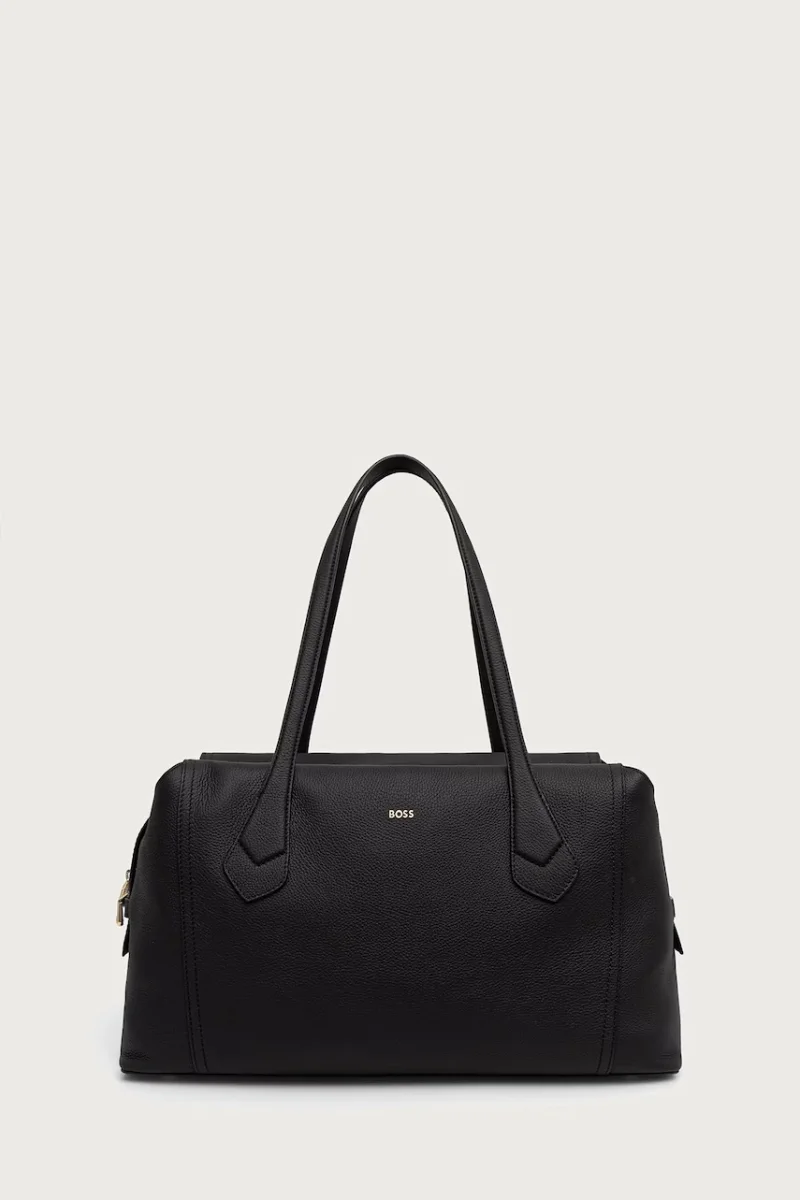 BOSS geantă shopper pentru femei din piele Lenah Big Duffle Bag