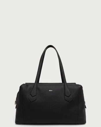 BOSS geantă shopper pentru femei din piele Lenah Big Duffle Bag