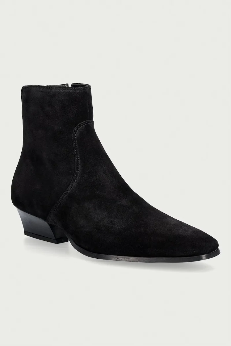 Gant botine pentru femei din piele întoarsă Bassotte