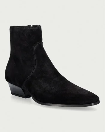 Gant botine pentru femei din piele întoarsă Bassotte