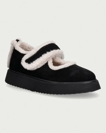 Inuikii balerini din piele întoarsă Shearling M.J.