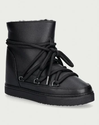 Inuikii Full Leather Wedge cizme de zăpadă pentru femei din piele