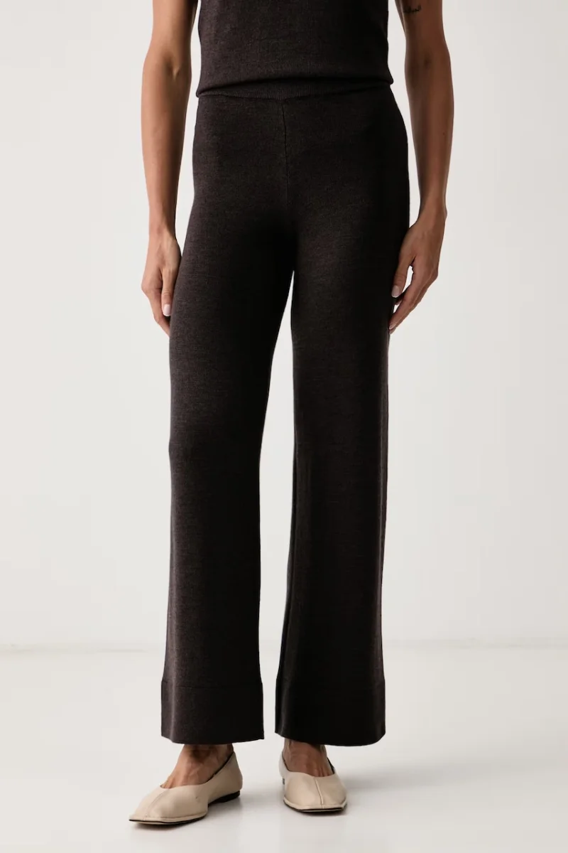 Yuzefi pantaloni pentru femei din lână merino RONIA