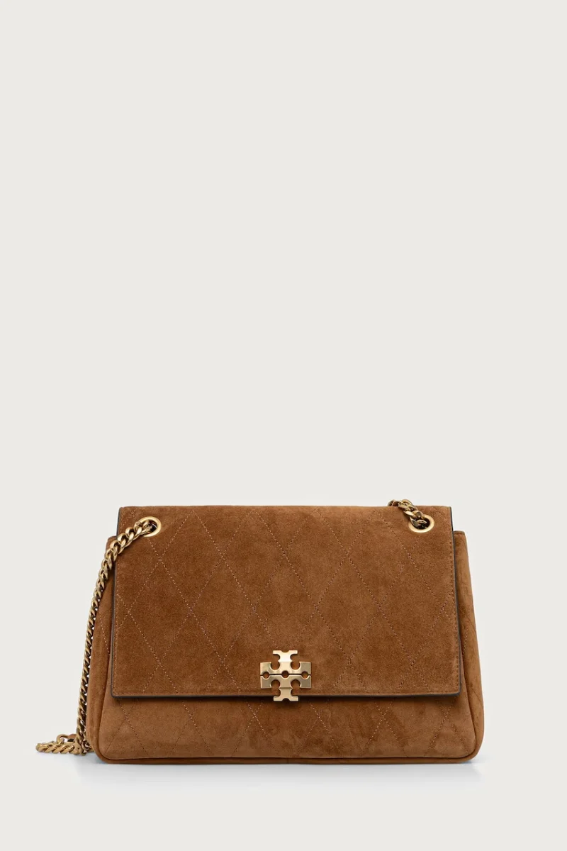 Tory Burch geantă pentru femei din piele întoarsă Charlie