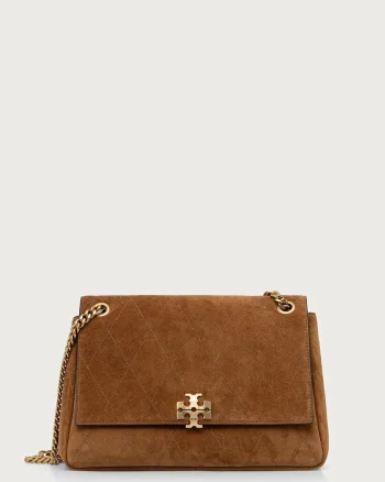 Tory Burch geantă pentru femei din piele întoarsă Charlie