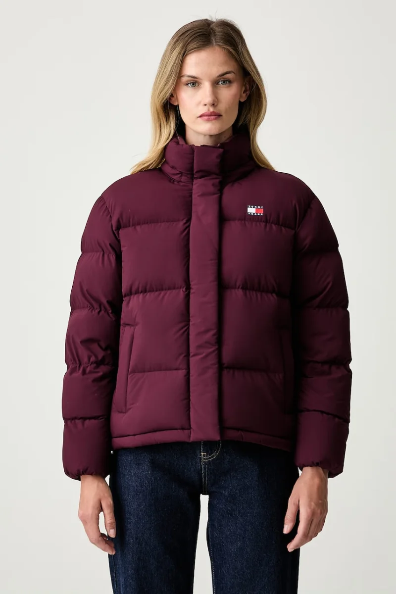 Tommy Jeans geacă cu puf pentru femei