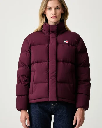 Tommy Jeans geacă cu puf pentru femei