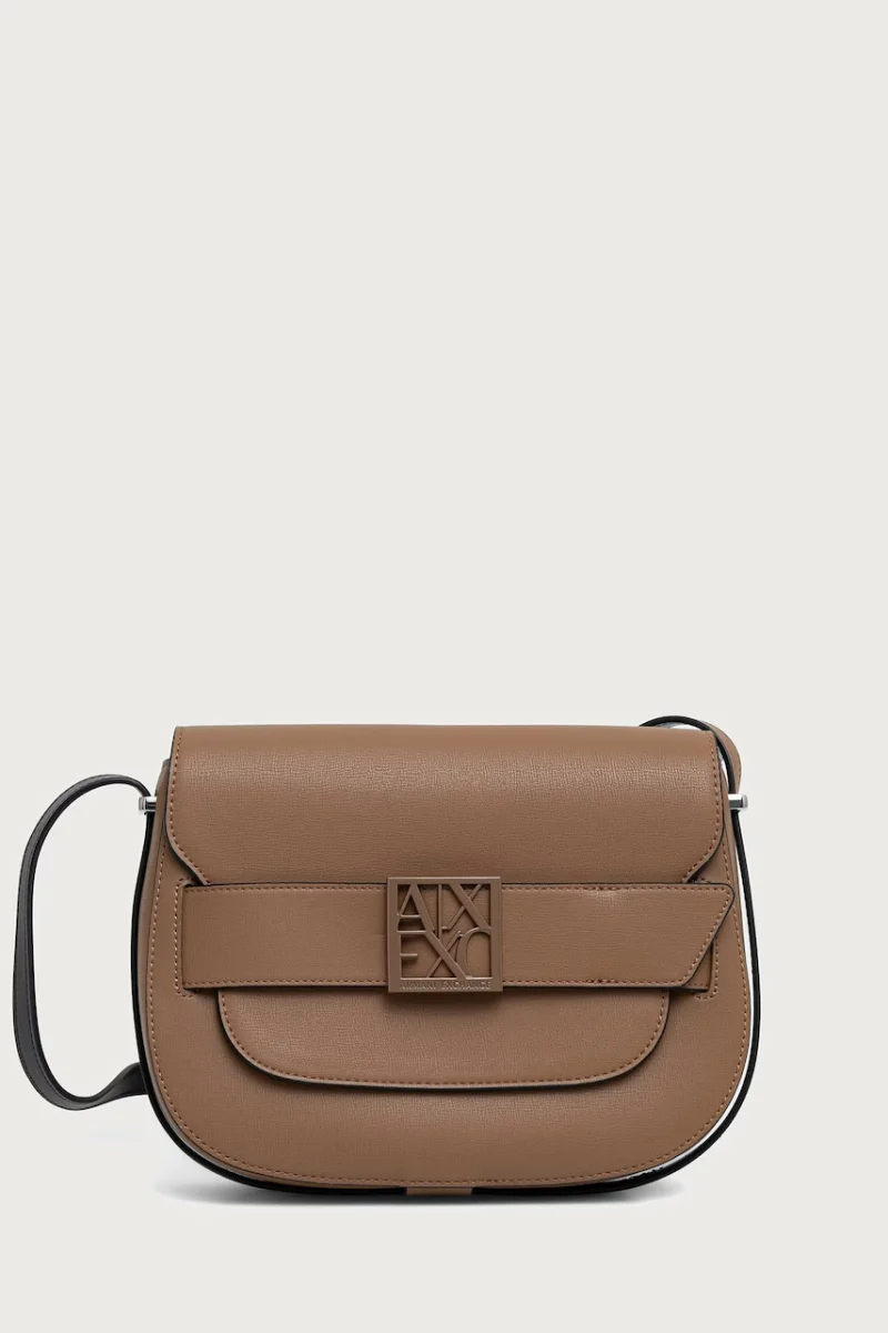 Armani Exchange geantă crossbody pentru femei cu imitație de piele