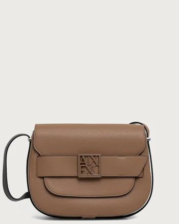 Armani Exchange geantă crossbody pentru femei cu imitație de piele