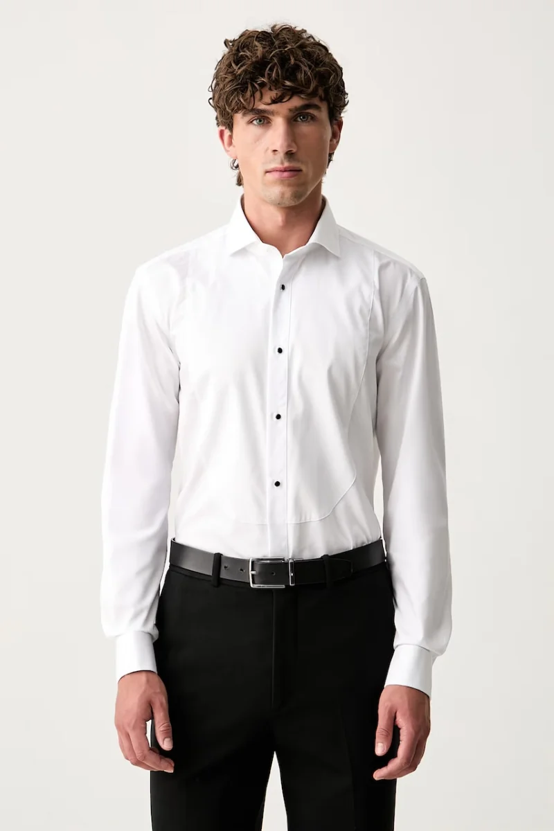 BOSS cămașă pentru bărbați din bumbac H-HANK-TUX4-B1-C-263