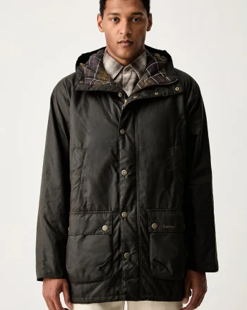Barbour parka pentru bărbați din cerut Bedale