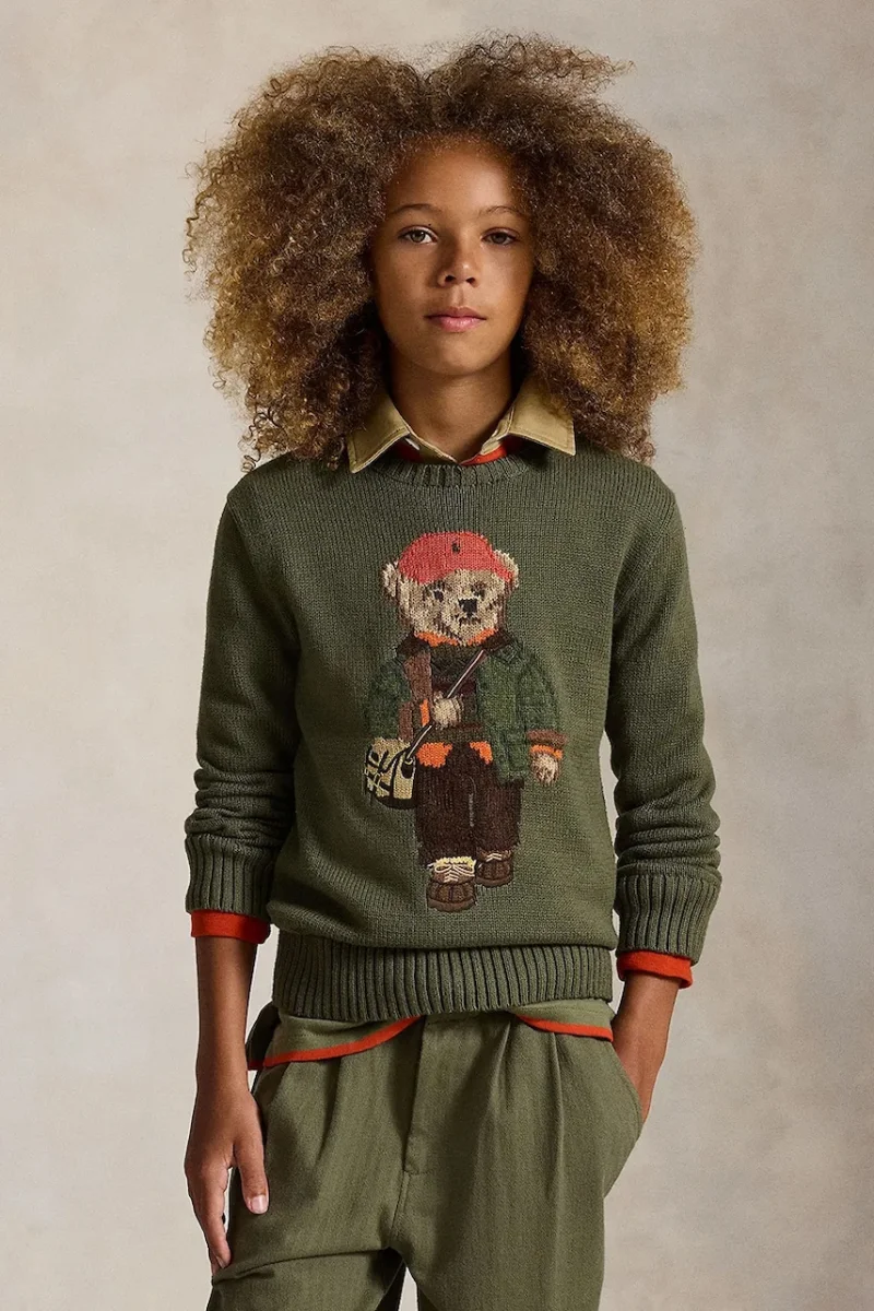 Polo Ralph Lauren pulover pentru copii din bumbac