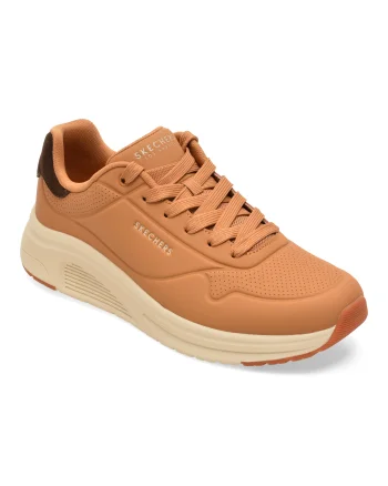 Pantofi sport SKECHERS maro, 183530, din piele ecologica