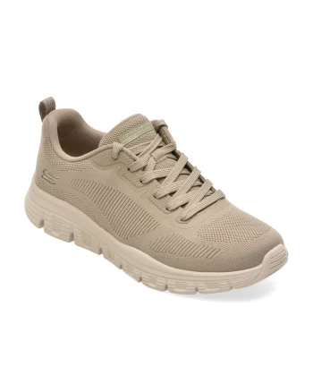 Pantofi sport SKECHERS gri, 118205, din material textil