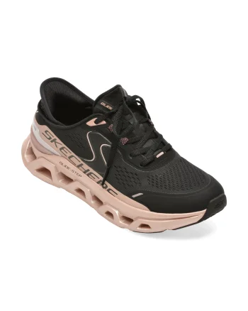 Pantofi sport SKECHERS negri, 150514, din material textil