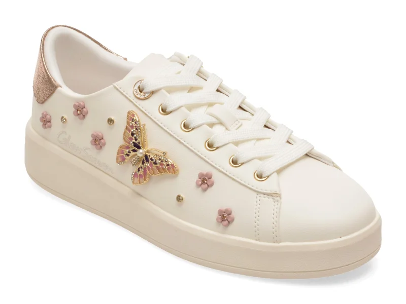 Pantofi sport ALDO albi, 14405227, din piele ecologica