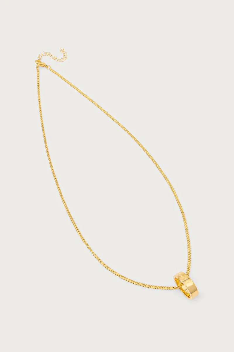 MM6 Maison Margiela lănțișor pentru femei din alamă