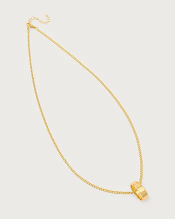MM6 Maison Margiela lănțișor pentru femei din alamă
