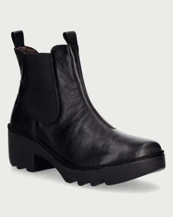 Fly London ghete scurte pentru femei din piele TRIG514FLY