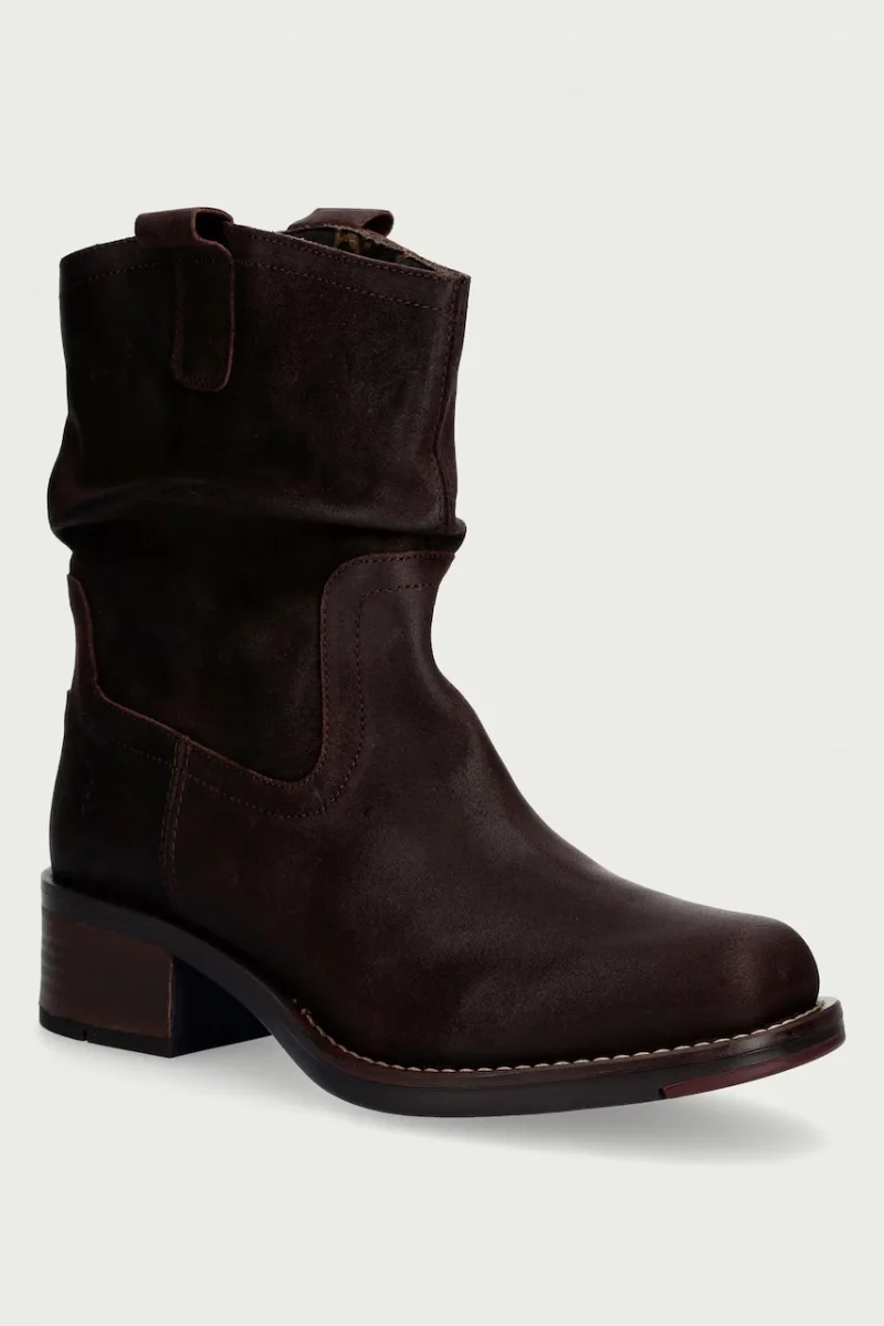 Fly London botine pentru femei din nubuck ROOK521FLY