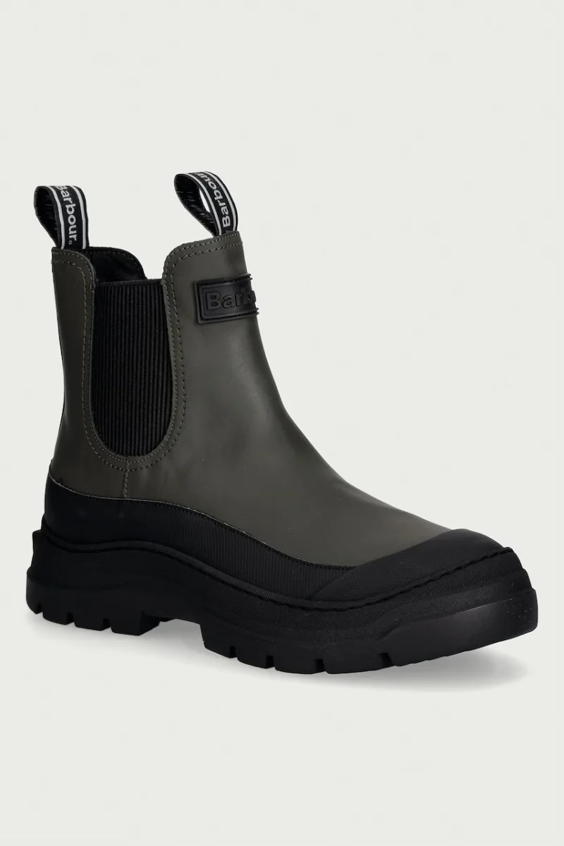 Barbour ghete scurte cu platformă pentru femei din piele Harriety