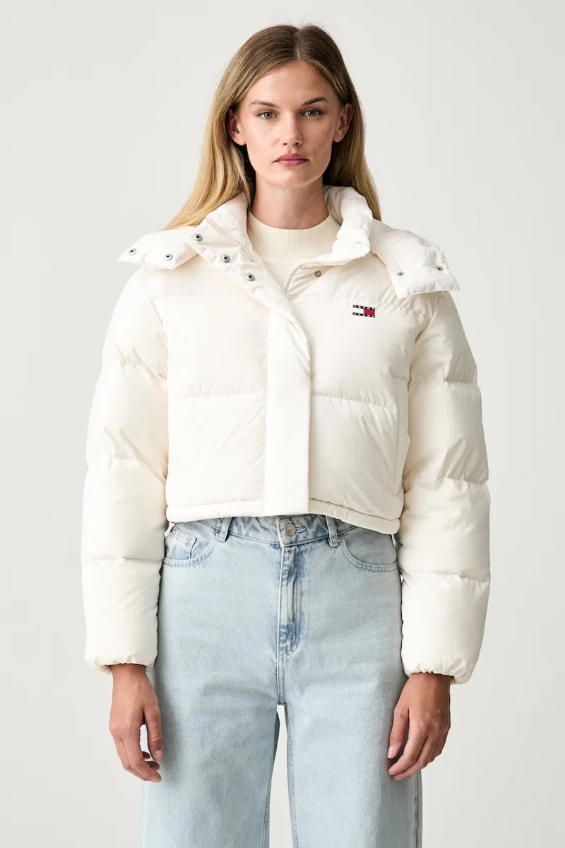 Tommy Jeans geacă cu puf pentru femei
