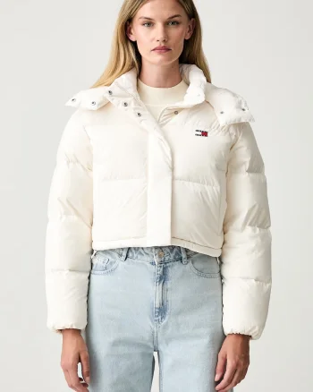 Tommy Jeans geacă cu puf pentru femei