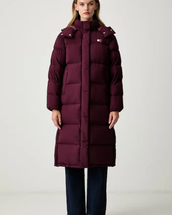 Tommy Jeans geacă cu puf pentru femei