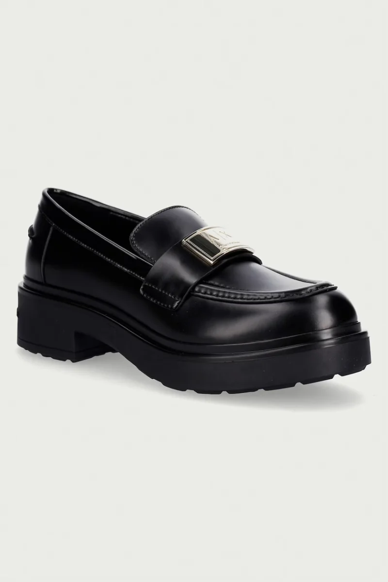 Armani Exchange mocasini pentru femei din piele